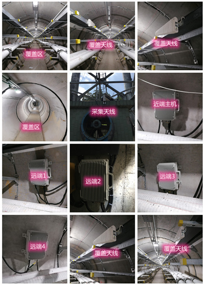  克山电力管廊覆盖天线方案案例